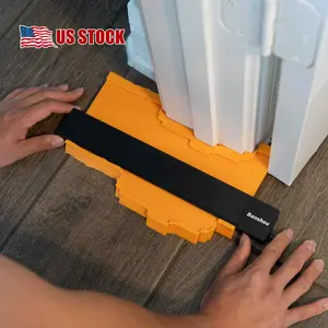 Contour Gauge 10 Inch with Lock, Profile Tool for Irregular Shapes, Woodworking, Plumbing, Automotive Repair & DIY Home Projects