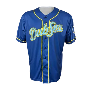 Away Jersey | DubSea Fish Sticks Script Logo | Navy/Gold |