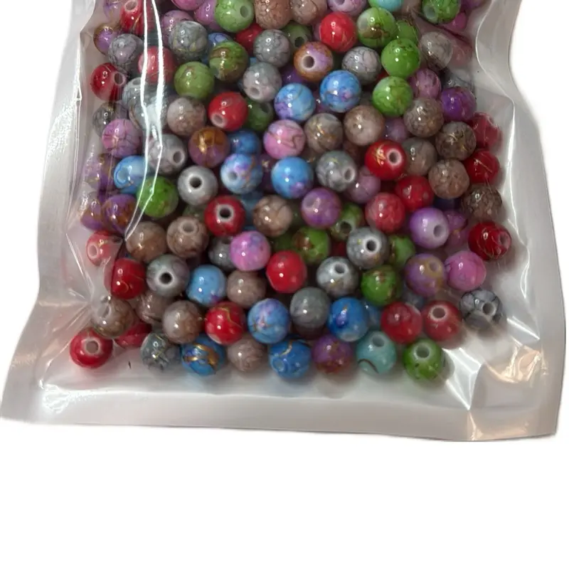 10mm multi color beads (70g)