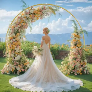 Metal Balloon Arch Stand, Round Arch Background Support, Five Sizes Available, Party Balloon Frame, Wedding Ceremony, Birthday