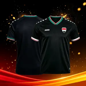 Iraq 2026 Soccer Fan Jersey – Retro Football Shirt for Men, Breathable Athletic Sports Top, Casual Streetwear Apparel for Match Day and Training