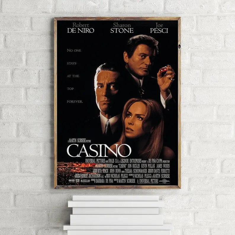 Casino Original Gangster Movie Poster, Film Wall Art Print