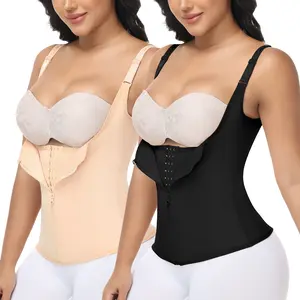Waist Trainer Corset Vest for Women Tummy Control Girdle Shapewear Sports Trainning Workout Body Shaper Tank Top With Adjustable Strap, Fajas Para Mujer, Women Sportswear
