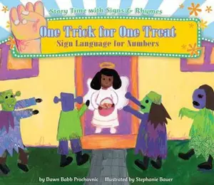 USED Book - One Trick for One Treat: Sign Language for Numbers by Prochovnic, Dawn Babb (Library Binding) - english