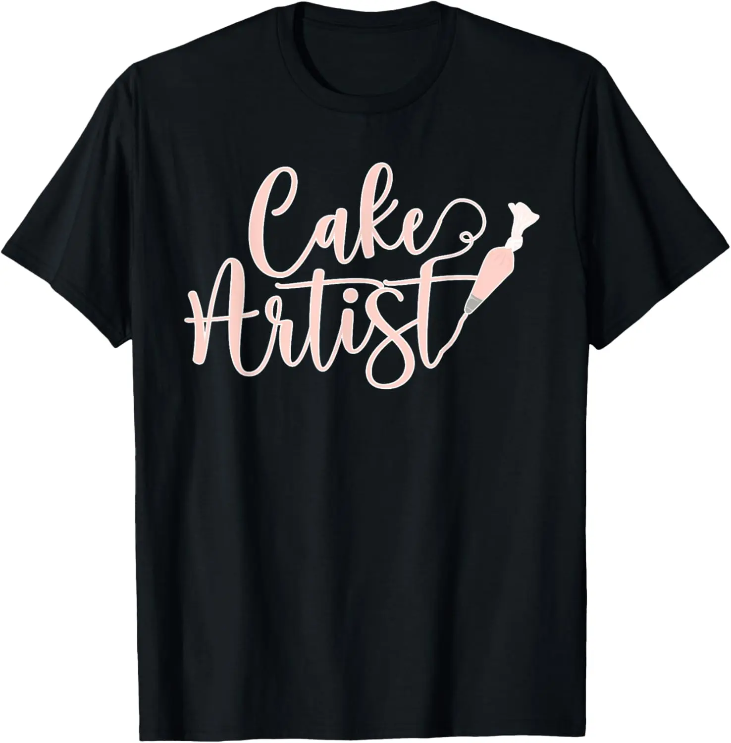 100% Cotton Cake Artist Cake Decorator Cake Decorating T-Shirt Menswear Top