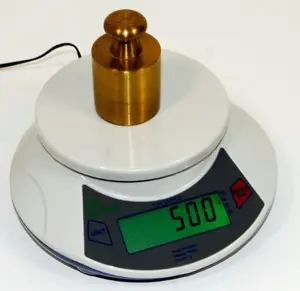 212 MAIN Round Digital Food Scale - 10000g x 1g Capacity, Backlit Display, Digital Weighing Machine, Kitchen Gadget for Home Baking, Household Kitchen Supplies