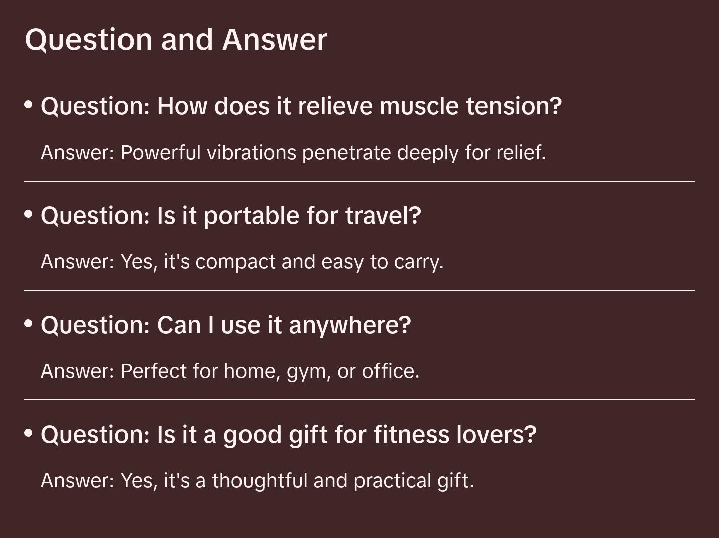 Vibrating Fitness Massage Ball