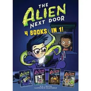 USED Book - The Alien Next Door: 4 Books in 1! by Newton, A. I. (Hardcover) - english