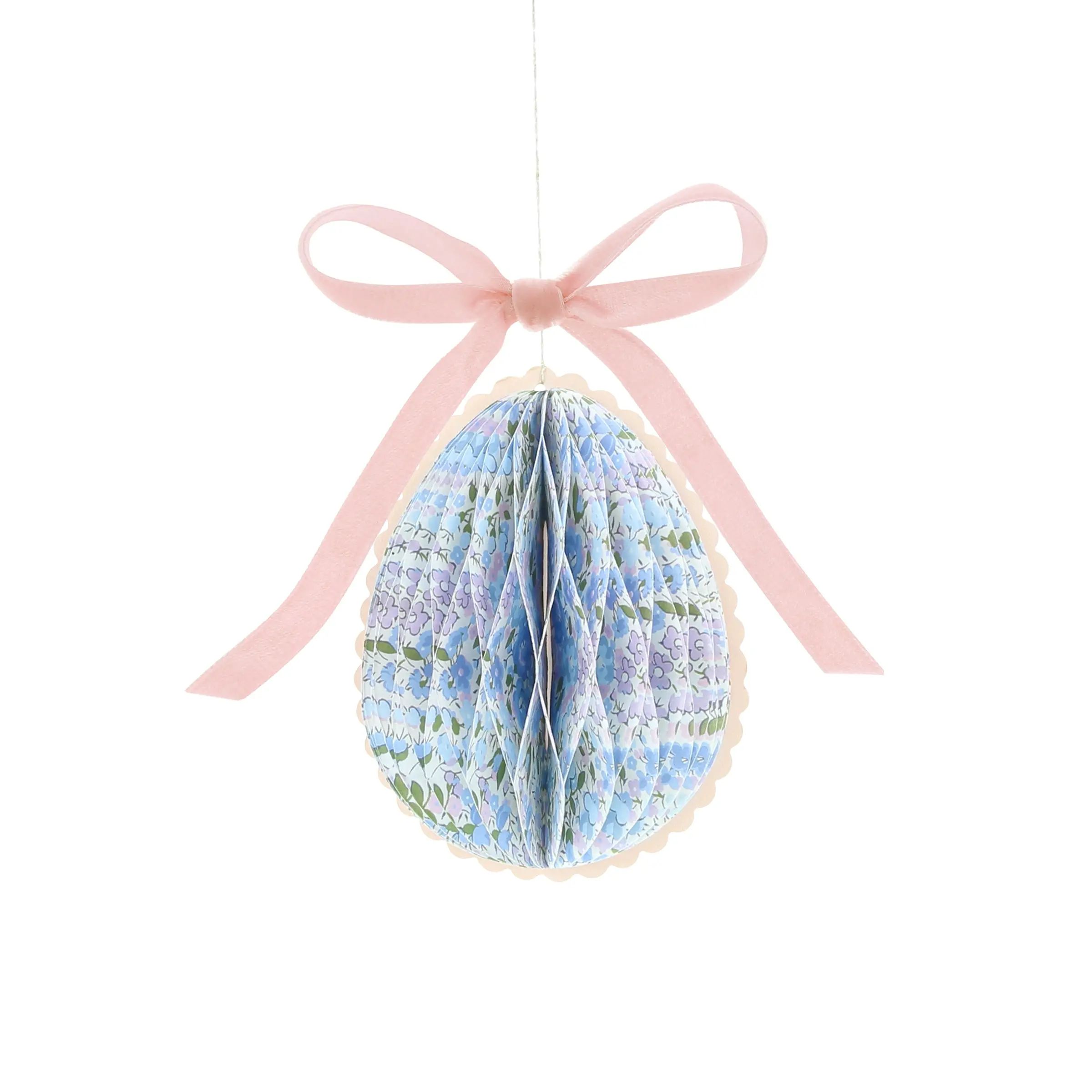 Meri Meri x Liberty Paper Honeycomb Egg Decorations (x 6)