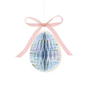 Meri Meri x Liberty Paper Honeycomb Egg Decorations (x 6)