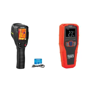 Father's Day Gift VEVOR Thermal Camera 240x180 Pixels, Klein Pinless Moisture Meter for Drywall, Wood, Masonry Moisture Detection