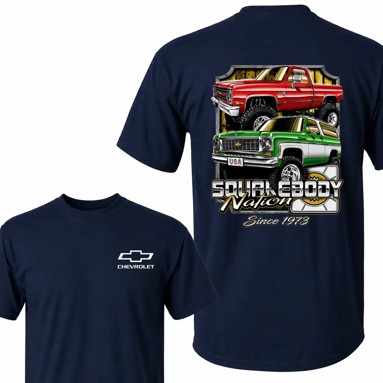 Navy-Slim fit T-shirt