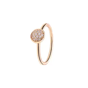 PANDORA Dazzling Droplet Ring - Clear CZ