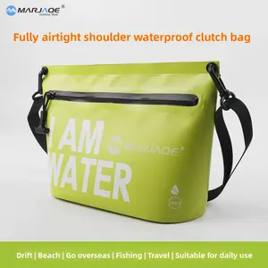 Airtight Waterproof Clutch Bag Toiletry Bag Rafting Beach Swimming Bag Fully Waterproof Shoulder Waterproof Bag Cycling