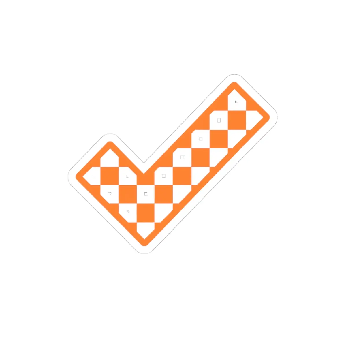Check'rd Sticker