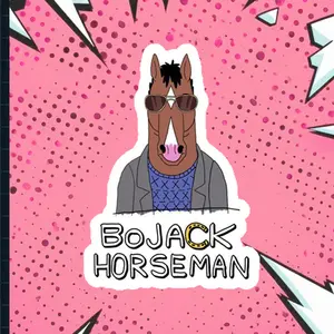 BoJack Horseman movie sticker