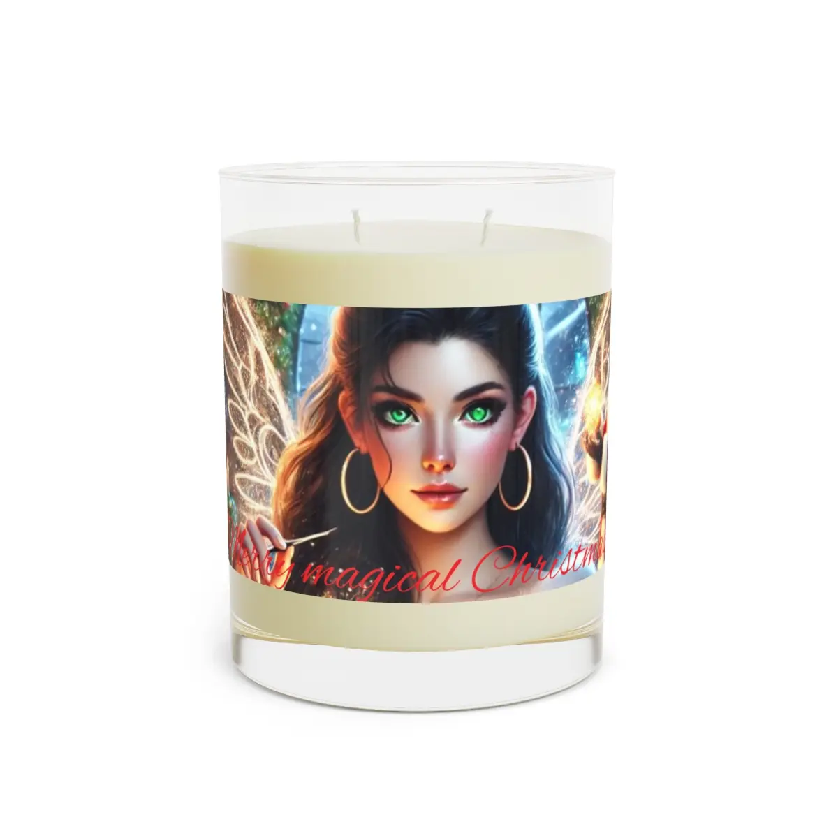 Christmas Earth Angel 😇 Scented Candle - Full Glass, 11oz holiday candle