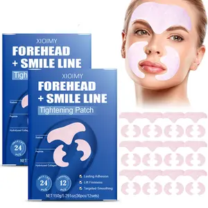 72pcs Multifunctional Moisturizing Hydrating Firming Patches, Smooths & Brightens Skin, Suitable for Forehead, Face, Smile Lines, Anti-Dryness & Sagging