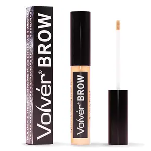 Volver BROW Enhancing Serum for Bolder Thicker Denser Eyebrows | Advanced Stem Cell Formula with Minimal Ingredients for women and men | Clinically Tested and Dermatologist Approved | MADE IN USA 10ml