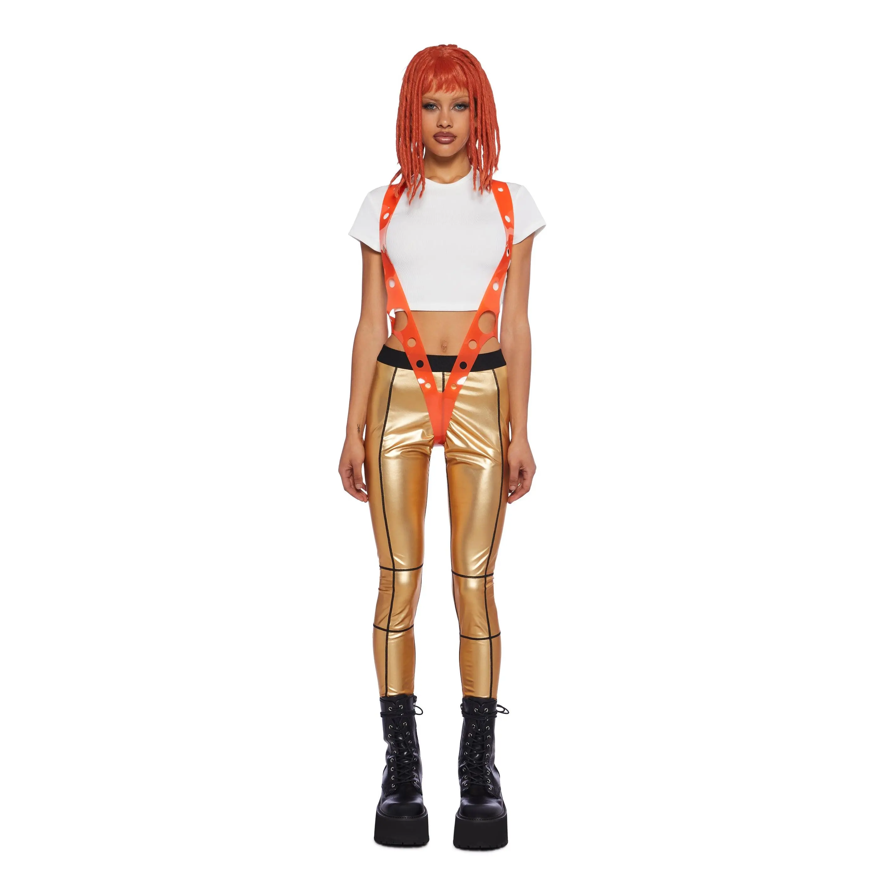 Supreme Element Five Costume and Wig Set Supreme Element Five Costume and Wig Set