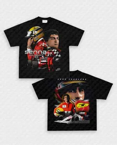 ayrton senna v3 tee - racing shirt