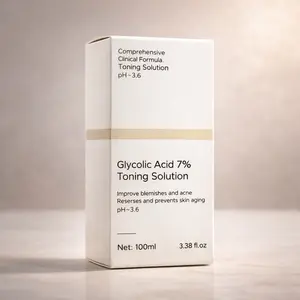 Glycolic Acid 7% Toning Solution 3.3oz for Skin Care