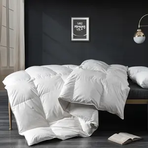 Size Down  Fibers Comforter,  Seasons Duvet Insert with   ,  Fill-Power Medium Warm Hotel Comforter Insert, (106x90,  White)