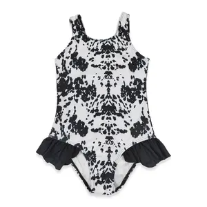Leopard print Summer Kids Swimwear One-Pieces for Girls
