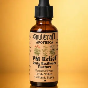 PM Relief Ritual Drops | 3-Ingredient Formula | Organic, Kosher, Non-GMO | 30 mL