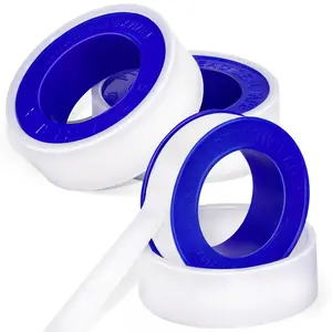 3 Roll Plumbers Tape, Teflon Tape, Water Pipe Sealing Tape, Plumbing Tape, High-Density Performance  Duct Tape, Thread Seal Tape. L 390 in x W 0. in. Blue