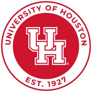 University of Houston Round Magnet Officially Licensed Collegiate Product