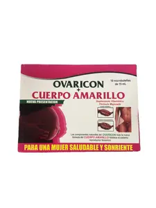 Ovaricon + Cuerpo Amarillo 10 Microbotellas de 15 mL