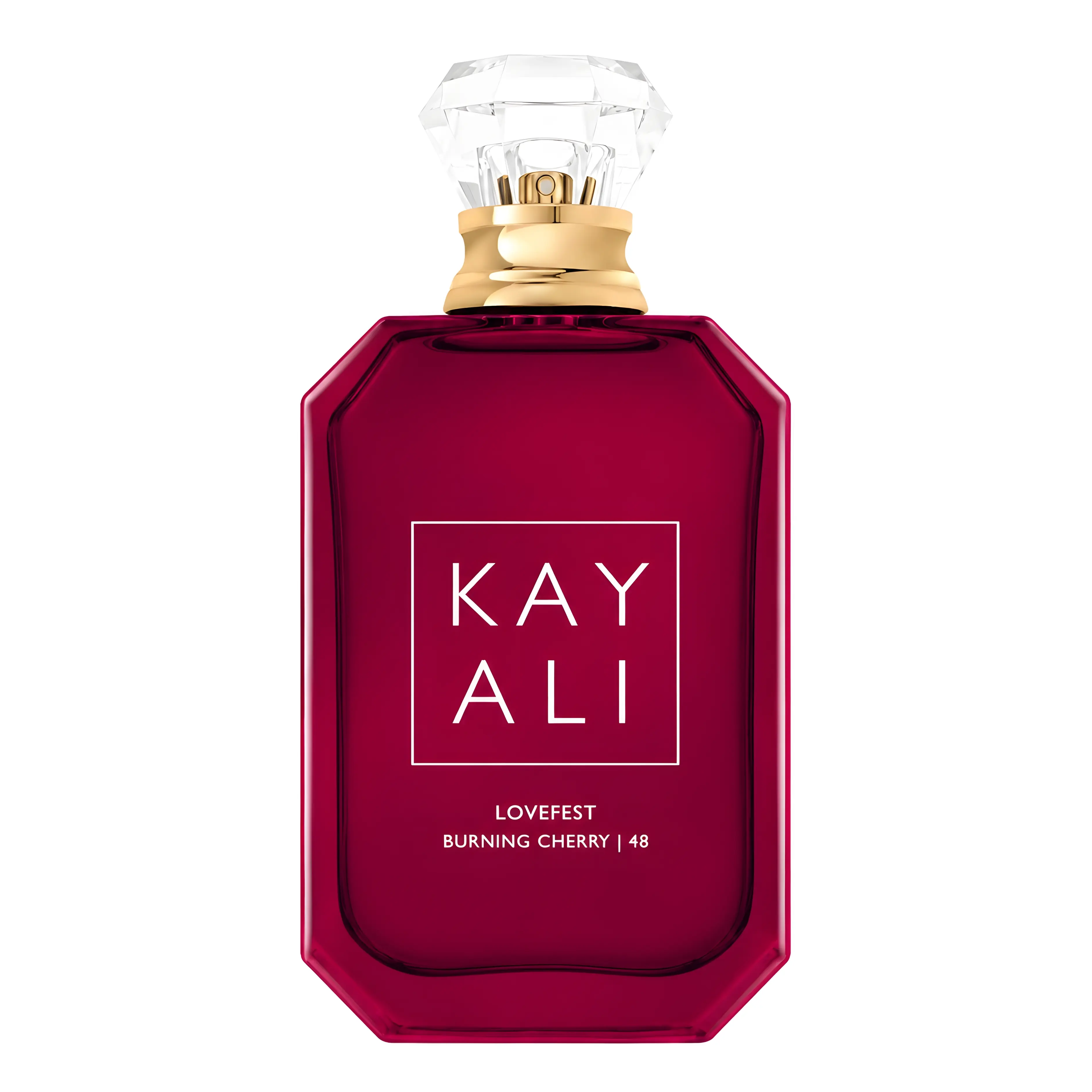 Kayali Lovefest Burning Cherry | 48 for Women's 3.4 Oz, Warm Gourmand, Luscious, Sultry, Mesmerizing