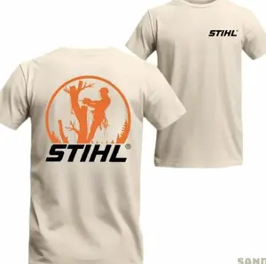 Professional Stihl Chainsaw Arborist Climbing TShirt, Tree Cutter Logger Workwear Tee, Lumberjack Vintage Outdoor Shirt, Woodworker Forest Gift for Men, Full Sizes - Ready to Ship