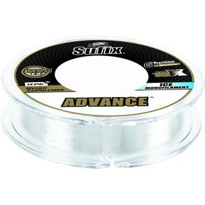 Sufix Advance Ice Monofilament Fishing Line, Clear, 100 Yard Spool