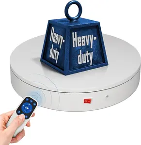 Remote Motorized Turntable Rotating Display Stand Spinning Rotating Platform 360 Photography Turntable Motorized Spinning Platform for Photography,Display,3D Scaner