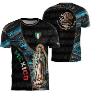 2025 Mexican Soccer Jersey  3D All Over Print T-Shirt for Men - Team Soccer Gifts for Players