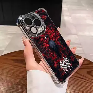 Angels Demons Sleep Token Arcadia Album Goose Pattern Aesthetic Electroplated TPU CasingFor iPhone 17 16 15 14 13 12 11 Pro Max Plus Air & Galaxy S22 23 24 25 The Best Halloween Gifts Fans Phone Case Cover