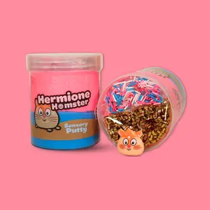 Hermione Hamster - Parma Violet Scented - Sensory Putty - Scented Squishy Sensory Putty - Butterslime Texture for Anxiety, Focus, adhd, Stress Relief & Focus for All Ages - Ages 5+