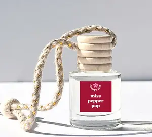 Miss Pepper Pop Soda Scented Car Freshener Diffuser Hanging Car Air Freshener