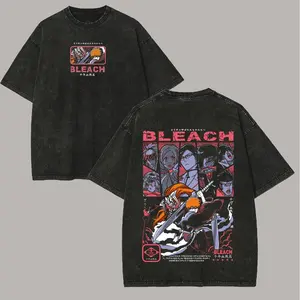 Bleach Thousand-Year Blood War Printed Unisex Washed T-Shirt83