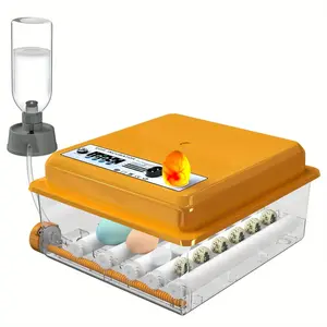 Chalixion 16 Egg Automatic Turning Incubator, Breeders Efficient Poultry Egg Incubation, chick eggs Mechanism Humidity Control