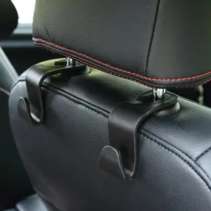 Clutter-Free Car: Auto Headrest Hook Hangers