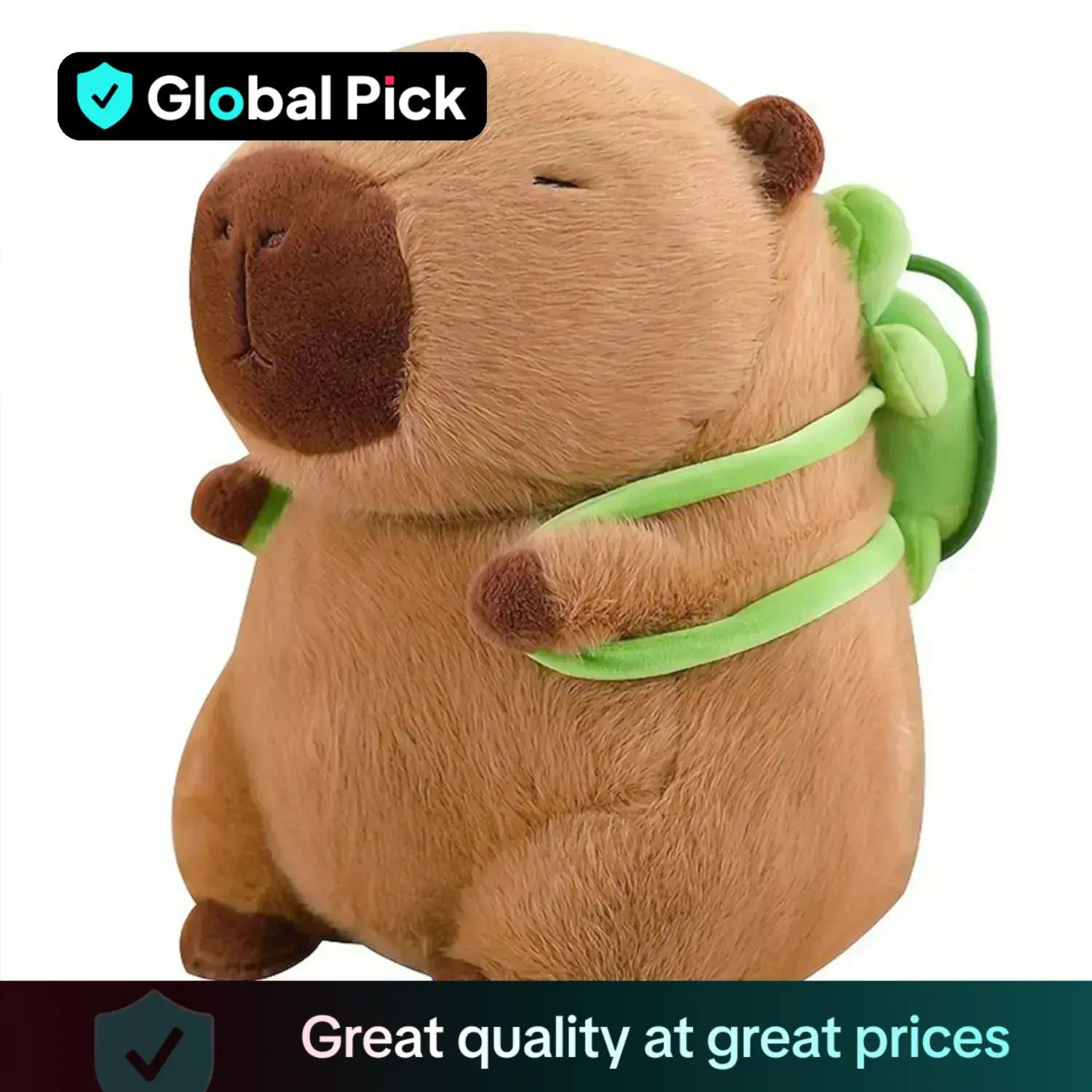 Summer Capybara Stuffedtoy Plush Toy, Cute Stuffed Animal Durable Soft Fluffy Toy, Soft Animals Decoration Toy for Home Sofa & Bed, Pets Plush Toys, J