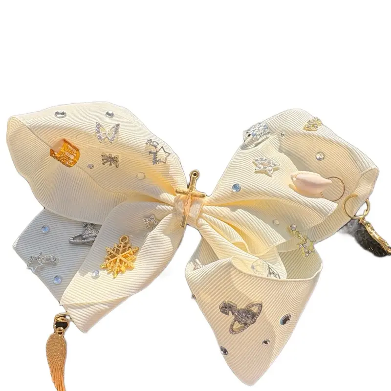 Junk Bows - Gold, Silver, Butterfly, Star, Butterfly Design, Lightweight Bow Accessory for Stylish Hair Accessories come bling out your style  Also steering wheel covers and famous junk glasses