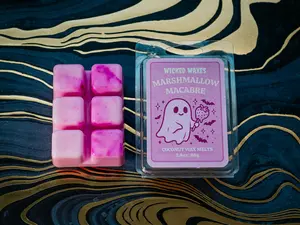 Marshmallow Macabre Coconut Wax Melts | Haunted Home Fragrance| Spring Gift | Handmade