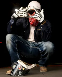Skeleton Tig Welding Gloves