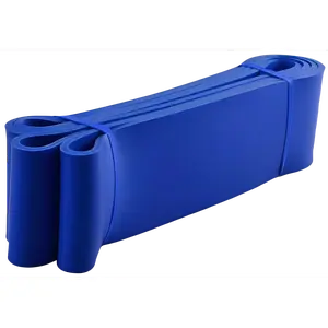 French Fitness Resistance Pull Up Assist Band - Blue (65-175lbs) Heavy (New)