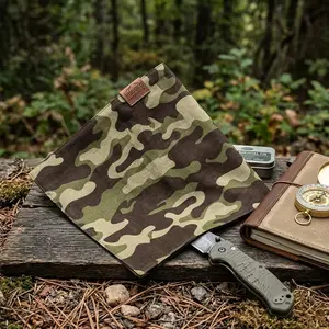 Single Pack Bandanas 60s Premium Cotton Soft Thin Handfeel Large Handkerchief for Men and Women - Breathable Lightweight Multipurpose Accessory for Sports Fashion Headwear Neck Scarf Daily Use Unisex Design