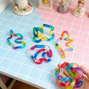 Deformable Rope Educational Tangle Fidget Toy Deformation Rope Knot Stress Relieving Toy Funny Gift for Kid Juguetes Antiestrés